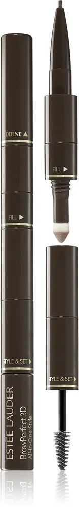 Estee Lauder BrowPerfect 3D All-in-One Styler - Карандаши для бровей 3 в 1 оттенок Cool Grey, 2 g