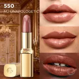 L’Oreal Paris Color Riche Free the Nudes - Кремовая помада для увлажнения, 4 г, оттенок 550 NU UNAPOLOGETIC — фото 2