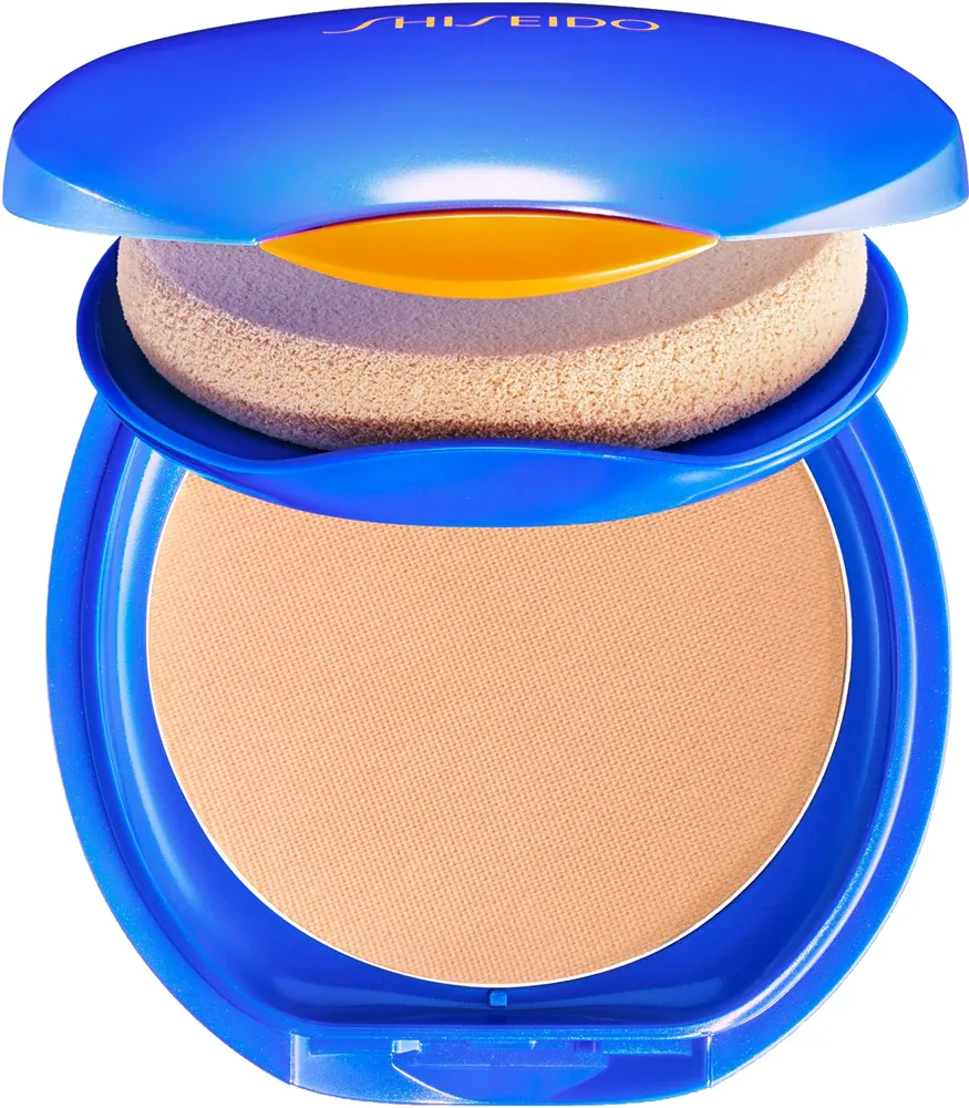Shiseido Expert Sun Protector UV Protective Compact Foundation SPF30 - Водостойкий компактный наполнительный крем для тела, 12 г, оттенок Medium Ivory