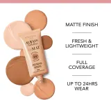 Bourjois Air Mat - Подклад матирующий, 30 мл, оттенок 02 Vanilla — фото 3