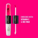 Dermacol 16H Lip Colour - Долговременная помада и блеск для губ оттенок 38, 2 ml — фото 4