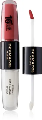 Dermacol 16H Lip Colour - Долговременная помада и блеск для губ, 2 мл