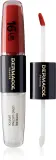 Dermacol 16H Lip Colour - Долговременная помада и блеск для губ оттенок 34 Vibrant Red, 2 ml — фото 1
