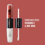 Dermacol 16H Lip Colour - Долговременная помада и блеск для губ оттенок 23 Mocha Brown, 2 ml — фото 4