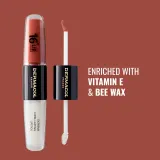 Dermacol 16H Lip Colour - Долговременная помада и блеск для губ оттенок 33 Viva Glam, 2 ml — фото 4