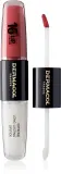 Dermacol 16H Lip Colour - Долговременная помада и блеск для губ, 2 мл, оттенок 01 Bella Aura — фото 1