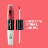 Dermacol 16H Lip Colour - Долговременная помада и блеск для губ, 2 мл, оттенок 01 Bella Aura — фото 4