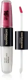 Dermacol 16H Lip Colour - Долговременная помада и блеск для губ, 2 мл, оттенок 15 Dazzling Diva — фото 1