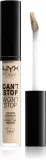 NYX Professional Makeup Can't Stop Won't Stop - Корректор в жидкой текстуре оттенок 1.5 Fair, 3 ml — фото 1