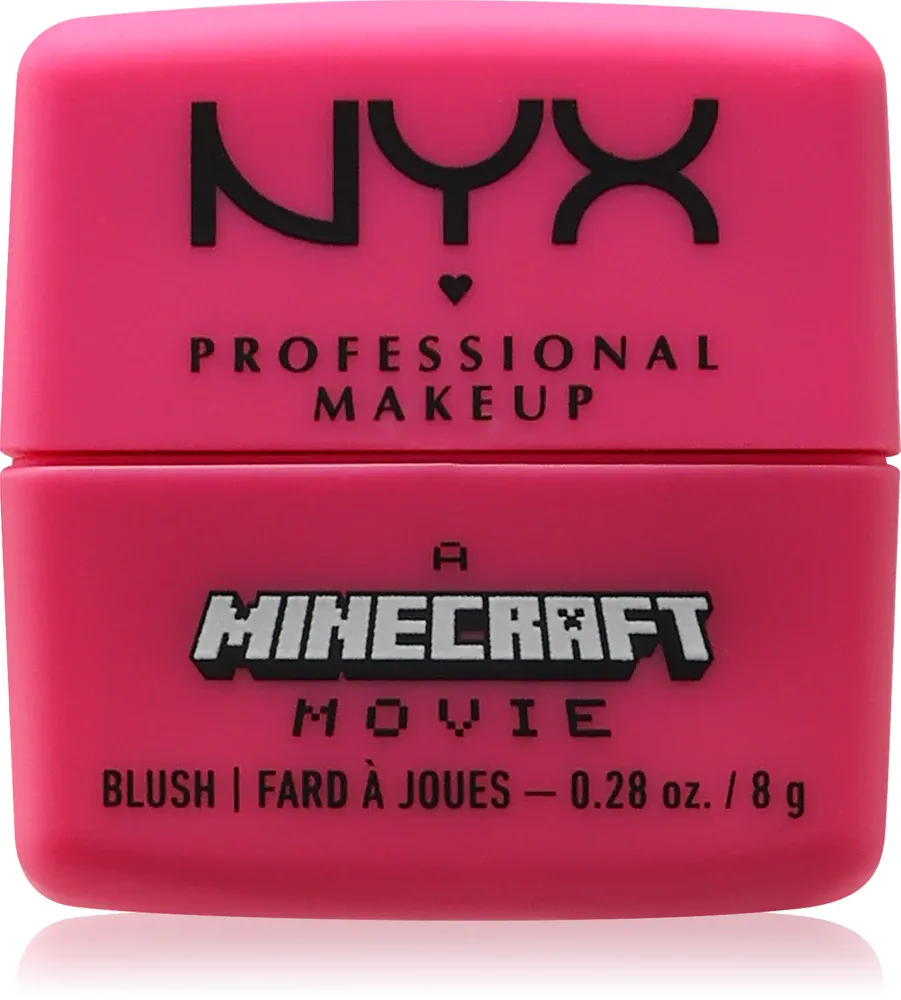 NYX Professional Makeup A Minecraft Movie - Румяна для щек оттенок Oh She Baaahd, 8 g