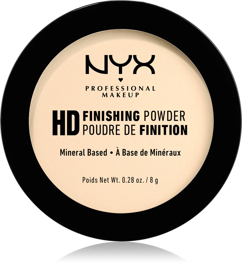 NYX Professional Makeup High Definition Finishing Powder - Пудра для лица, 8 г, оттенок 02 Banana
