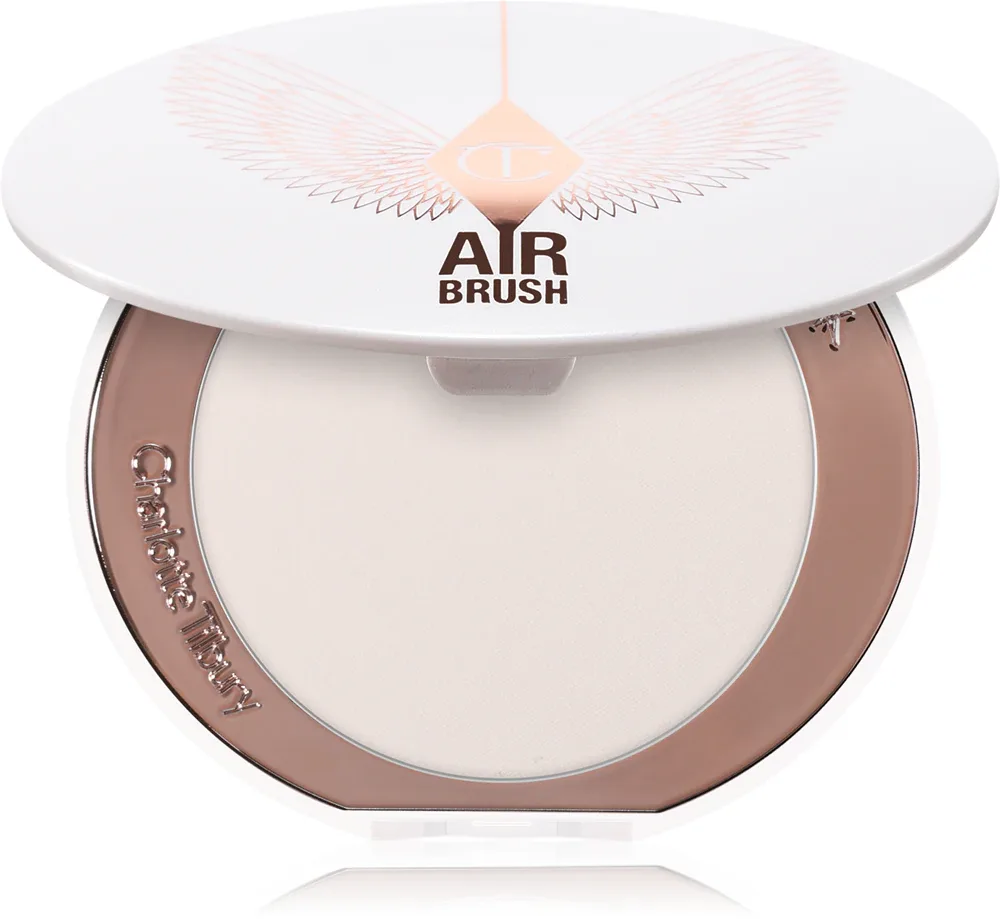 Charlotte Tilbury Airbrush Brightening Flawless Finish - Рассветная пудра в компакте оттенок Fair Medium, 9 g