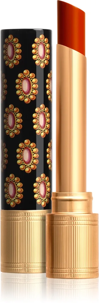 Gucci Gucci Beauty Rouge de Beaute Brillant - Увлажняющая помада, 1 г, оттенок 307 Louise Orange