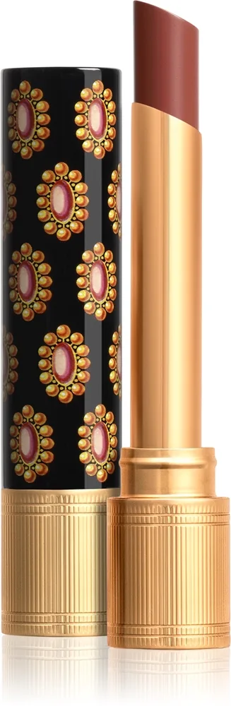 Gucci Gucci Beauty Rouge de Beaute Brillant - Увлажняющая помада оттенок 204 Peggy Taupe, 1 g