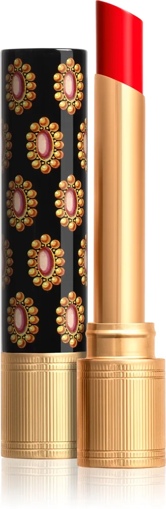 Gucci Gucci Beauty Rouge de Beaute Brillant - Увлажняющая помада оттенок 25* Goldie Red, 1 g