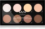 NYX Professional Makeup Highlight & Contour PRO - Палетка для контурирования лица, 8 g — фото 1