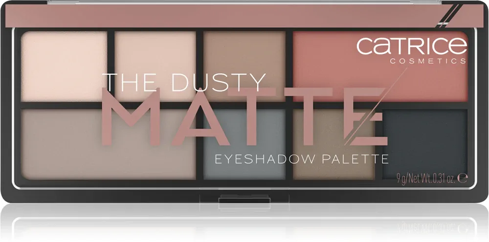 Catrice The Dusty Matte - Палетка теней для век, 9 g