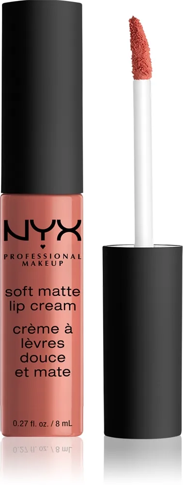 NYX Professional Makeup Soft Matte Lip Cream - Легкая матовая жидкая помада оттенок 19 Cannes, 8 ml