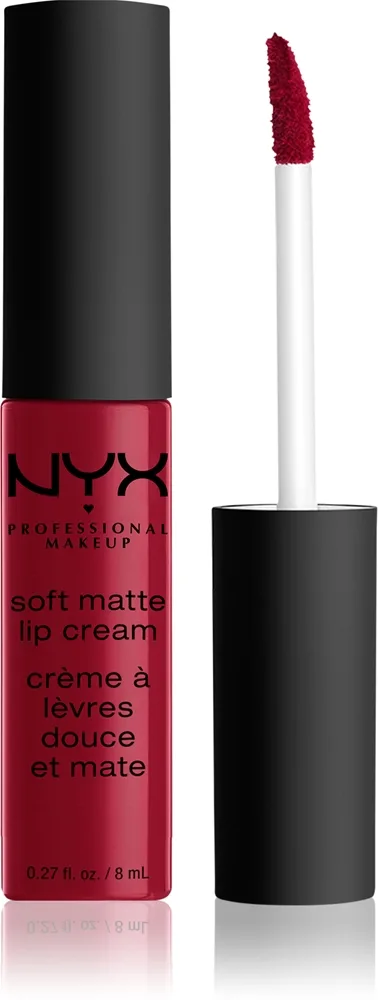 NYX Professional Makeup Soft Matte Lip Cream - Легкая матовая жидкая помада оттенок 10 Monte Carlo, 8 ml