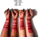 NYX Professional Makeup Soft Matte Lip Cream - Легкая матовая жидкая помада оттенок 01 Amsterdam, 8 ml — фото 4