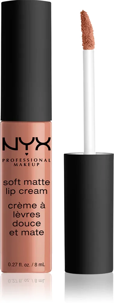 NYX Professional Makeup Soft Matte Lip Cream - Легкая матовая жидкая помада, 8 мл, оттенок 09 Abu Dhabi