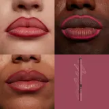 NYX Professional Makeup Line Loud Vegan - Карандаш для губ с матовым покрытием оттенок 15 - Goal Getter, 1 g — фото 3