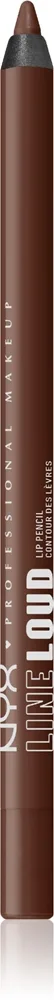 NYX Professional Makeup Line Loud Vegan - Карандаш для губ с матовым покрытием оттенок 33 - Too Blessed, 1 g