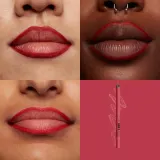 NYX Professional Makeup Line Loud Vegan - Карандаш для губ с матовым покрытием, 1 г, оттенок 12 - On a Mission — фото 3