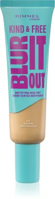 Rimmel Kind & Free Blur It Out - Легкий увлажняющий тональный крем, 30 мл