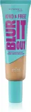 Rimmel Kind & Free Blur It Out - Легкий увлажняющий тональный крем, 30 мл, оттенок 400 Natural Beige — фото 1
