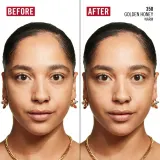 Rimmel Kind & Free Blur It Out - Легкий увлажняющий тональный крем, 30 мл, оттенок 350 Golden Honey — фото 4