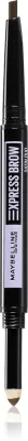MAYBELLINE NEW YORK Express Brow Satin Duo - Карандаш и пудра для бровей двойное, 0