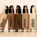 Smashbox Always On Skin Balancing Foundation - Тональная основа: Трваля падклад, 30 мл, оттенок F10N - LEVEL-ONE FAIR WITH A NEUTRAL UNDERTONE — фото 5