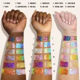 Danessa Myricks Beauty Infinite Chrome Flakes - Блестящие тени для век, оттенок Fire Ball — фото 8