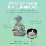 Danessa Myricks Beauty Infinite Chrome Flakes - Блестящие тени для век, оттенок Bi-Pride — фото 5