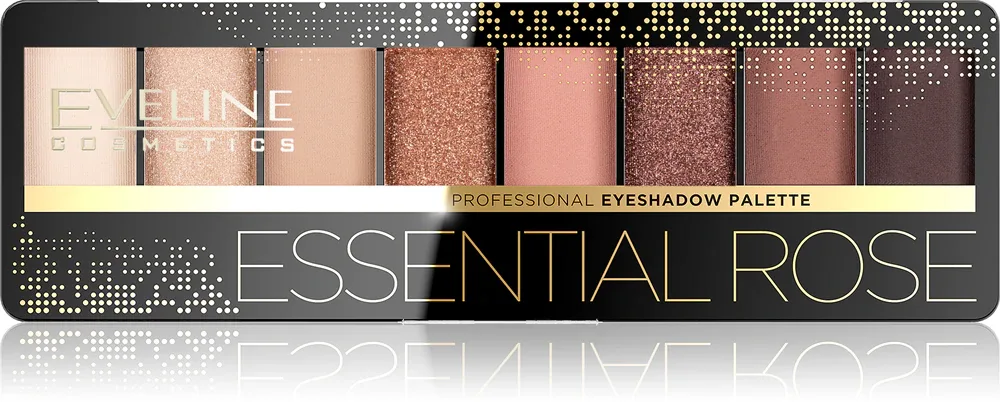 Eveline Cosmetics Essential Rose - Палетка теней для век, 9 g