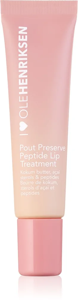 OLEHENRIKSEN Pout Preserve Peptide Lip Treatment - Увлажняющий блеск для губ оттенок Peach Glaze, 12 ml
