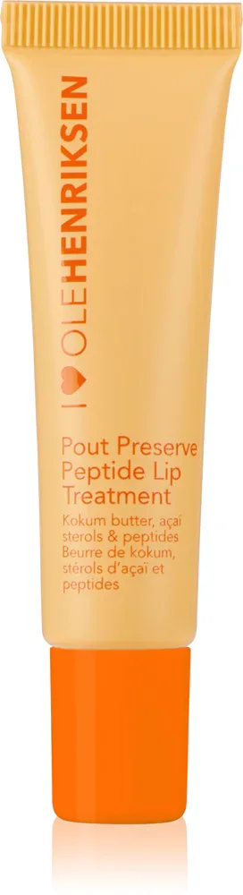OLEHENRIKSEN Pout Preserve Peptide Lip Treatment - Увлажняющий блеск для губ оттенок Citrus Sunshine, 12 ml