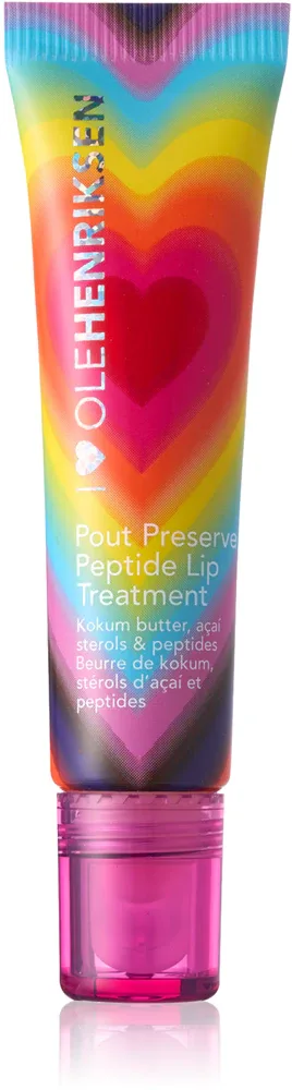 OLEHENRIKSEN Pout Preserve Peptide Lip Treatment - Увлажняющий блеск для губ, 12 мл, оттенок Pride Rainbow Glimmer