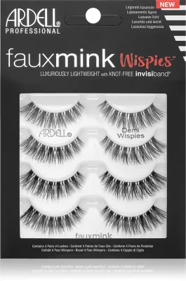 Ardell FauxMink Wispies - Накладные ресницы большая упаковка Demi Wispies, 4 шт
