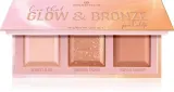 essence love that GLOW & BRONZE - Палетка для контурирования лица, 16 g — фото 1