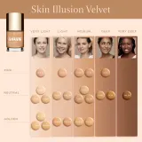 Clarins Skin Illusion Velvet - Тональная основа с матовым финишем и питательным действием, 30 мл, оттенок 108.5W — фото 4