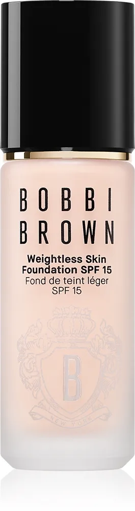 Bobbi Brown Weightless Skin Foundation SPF 15 - Тональная основа: травяной подклад с увлажняющим действием, 30 мл, оттенок Alabaster