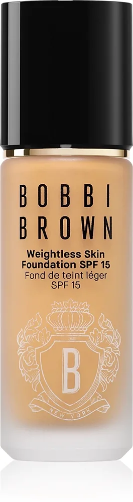 Bobbi Brown Weightless Skin Foundation SPF 15 - Тональная основа: травяной подклад с увлажняющим действием оттенок Warm Honey, 30 ml