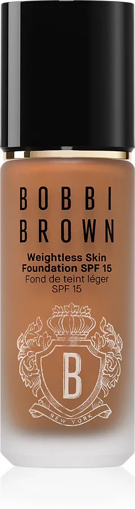 Bobbi Brown Weightless Skin Foundation SPF 15 - Тональная основа: травяной подклад с увлажняющим действием, 30 мл, оттенок Neutral Walnut