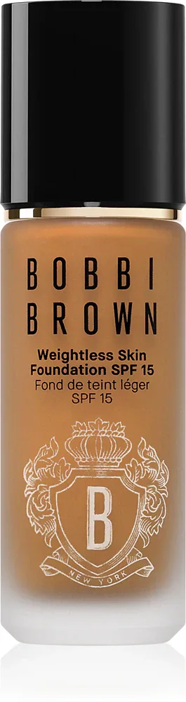 Bobbi Brown Weightless Skin Foundation SPF 15 - Тональная основа: травяной подклад с увлажняющим действием, 30 мл, оттенок Neutral Almond