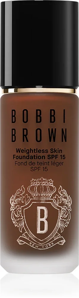 Bobbi Brown Weightless Skin Foundation SPF 15 - Тональная основа: травяной подклад с увлажняющим действием, 30 мл, оттенок Espresso