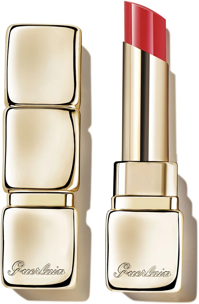 GUERLAIN KissKiss Shine Bloom - Блестящая помада оттенок 609 Spring Rose, 3 g