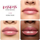 GUERLAIN KissKiss Shine Bloom - Блестящая помада, 3 г, оттенок 119 Floral Nude — фото 4