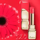 GUERLAIN KissKiss Shine Bloom - Блестящая помада, 3 г, оттенок 520 Love Bloom — фото 3